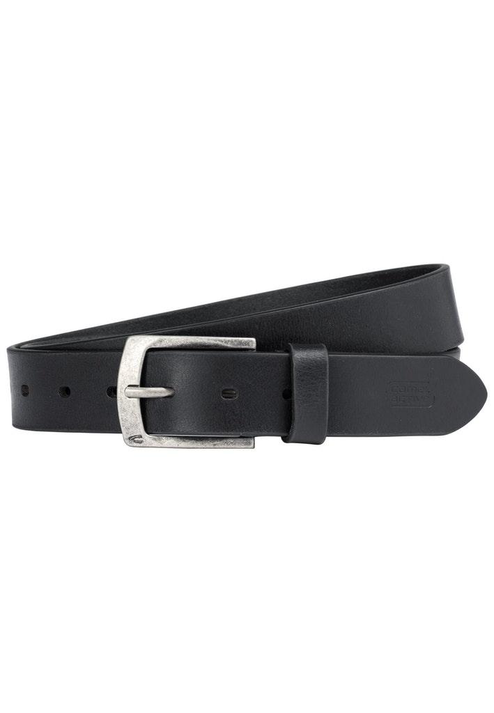 Ledergürtel Schwarz XXL
