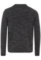 Strick Henleyshirt aus reiner Baumwolle 3XL Regular Fit - Asphalt