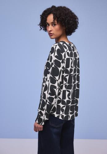 Gemustertes Shirt 42 - Shadowed Navy
