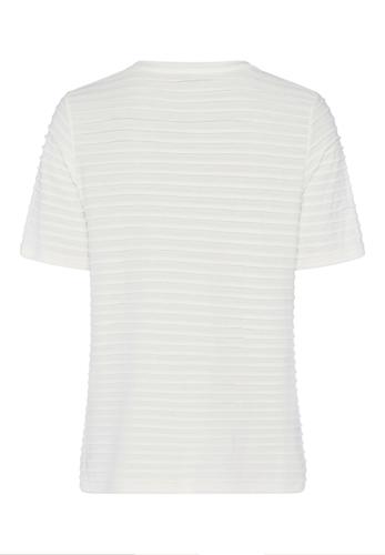 Shirt SALTED TANGERINE mit schlichter Struktur 42 - Ecru