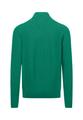 Troyer-Zip, Structure XL Casual Fit - Grass Green