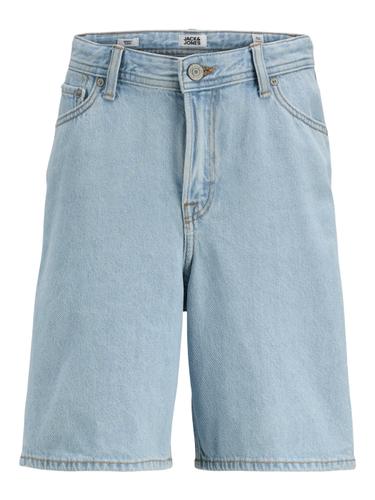 JJITONY JJORIGINAL SHORTS SQ 738 JNR 140 Locker geschnitten - Blue Denim