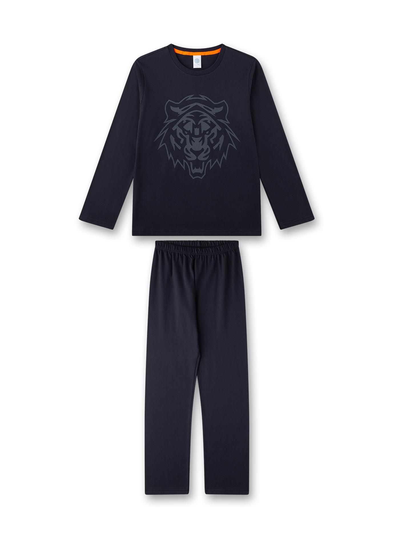 Schlafanzug lang 176 - Dark Navy