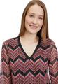 Basic-Kleid 40 A-Linie - Pink/schwarz