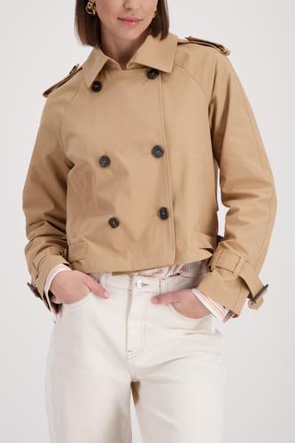 Kurze Trenchjacke