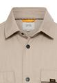 Overshirt mit Taschen M Relaxed Fit - Light Beige