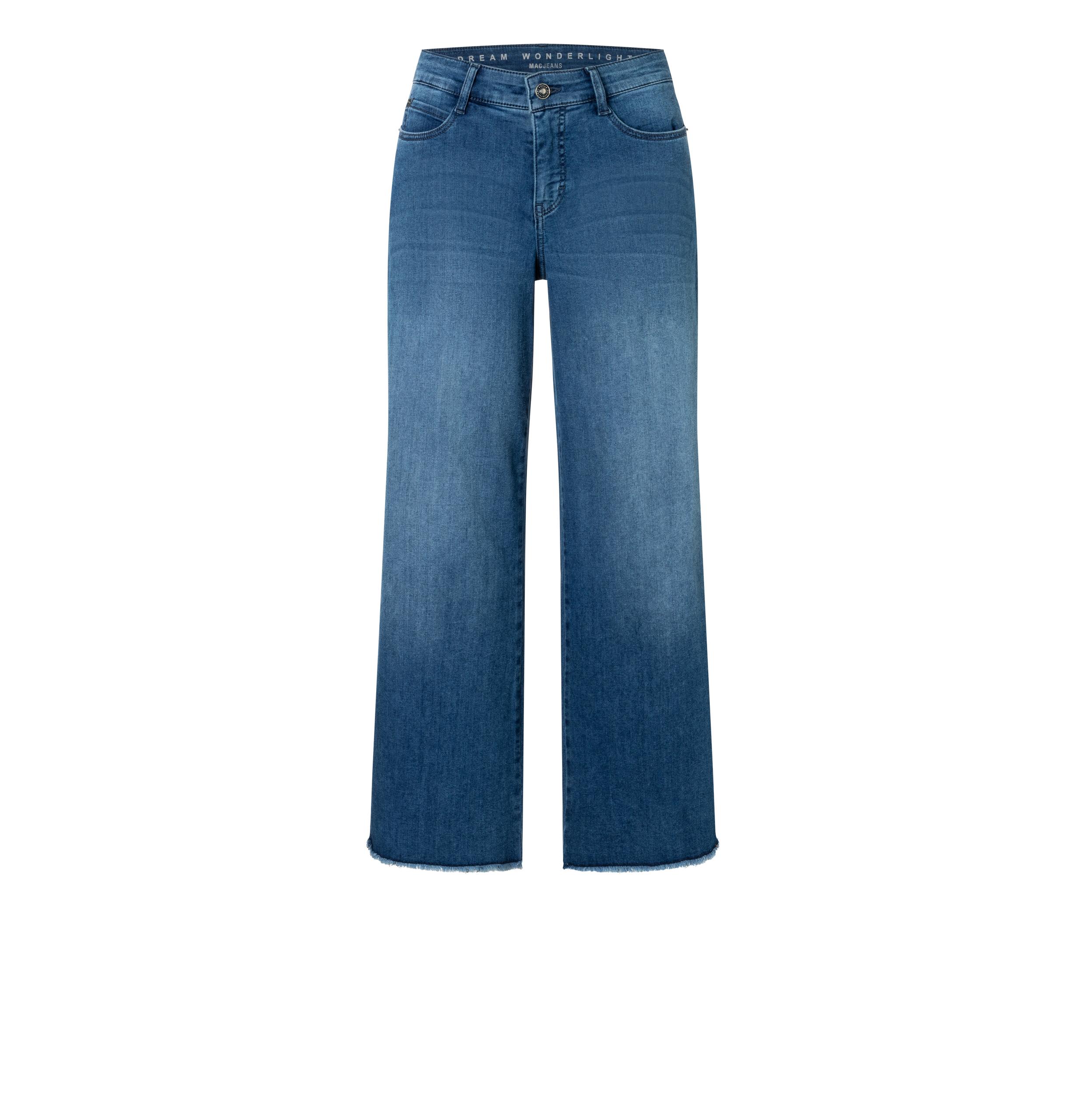 MAC JEANS - DREAM WIDE, DREAM Wonder light Denim 36/OL Wide Fit - Blau