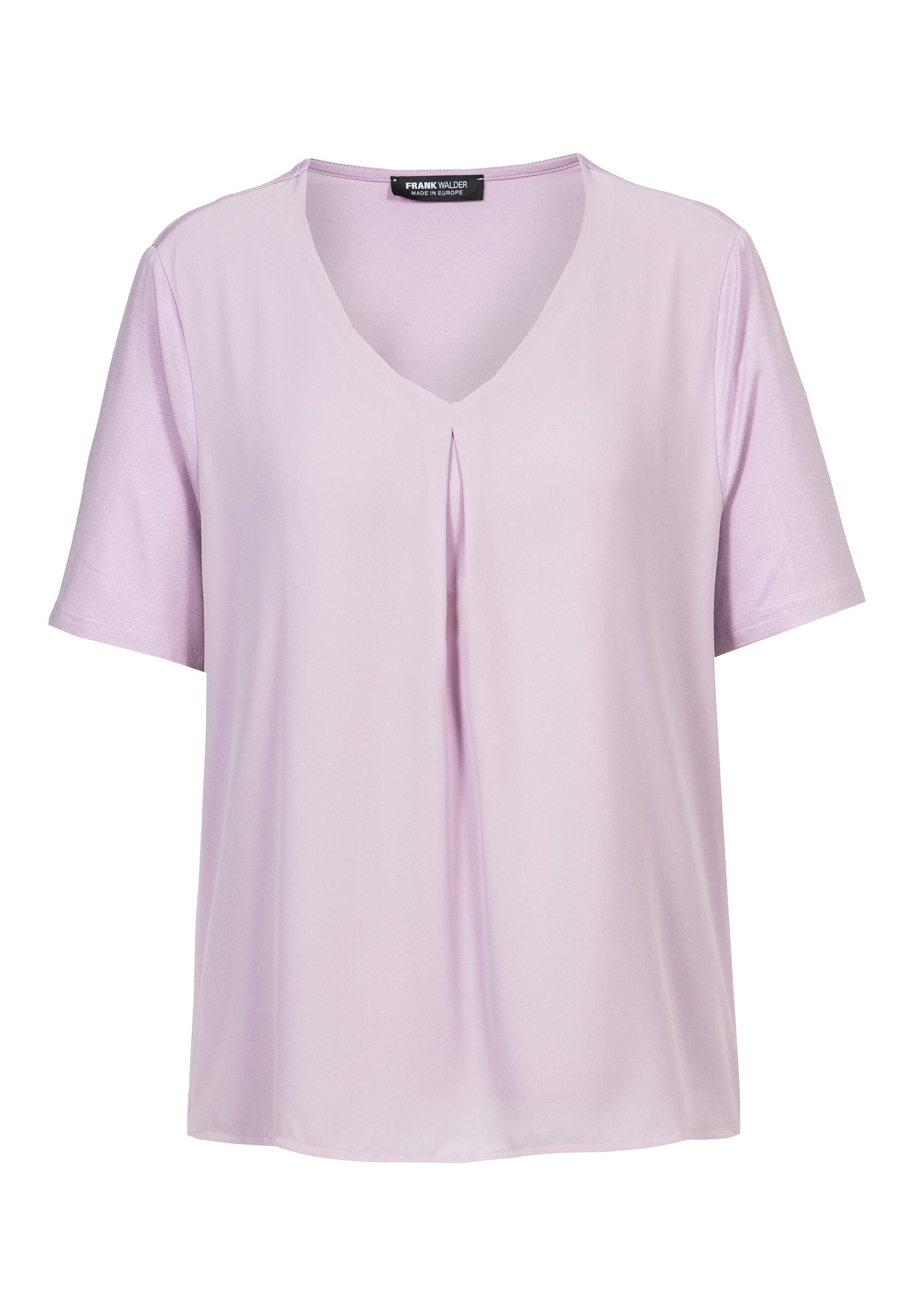 Blusenshirt NOS mit eleganter Falte 40 - Tangerine