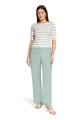 Ringelshirt 40 Leicht tailliert - Cream/Mint