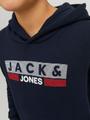JJECORP LOGO SWEAT HOOD PLAY4 NOOS JNR 176 Normal geschnitten - Navy Blazer