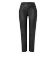 MAC JEANS - RICH SLIM, Coated cotton tencel 36/28 - Schwarz