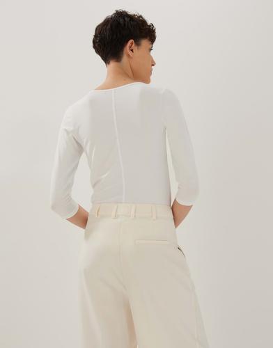 Basic-Shirt "Kain" - Weiß / 42