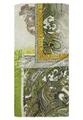 Tuch OS Weich fallend - Beige/green