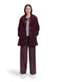 Outdoorjacke 36 Gerade - Dark Aubergine