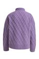 Cable Pullover L - Pastel Lilac