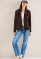 Basic Blazer mit Reverskragen S - Macchiato Brown