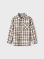NMMRESOREN LS SHIRT 104 Normal geschnitten - Buttercream