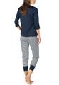 Mey Damen-Schlafanzug 7/8 408 night blue