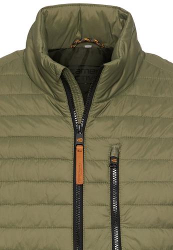 Steppblouson mit Stehkragen Grün 50