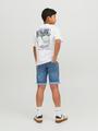 JJIRICK JJORIGINAL SHORTS MF 551 SN JNR 170 Normal geschnitten - Blue Denim