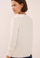 Strickjacke mit Knopfleiste L - Oat Milk Beige Melange