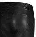 MAC JEANS - SLIM vegan, Light vegan leather 42/30 - Schwarz