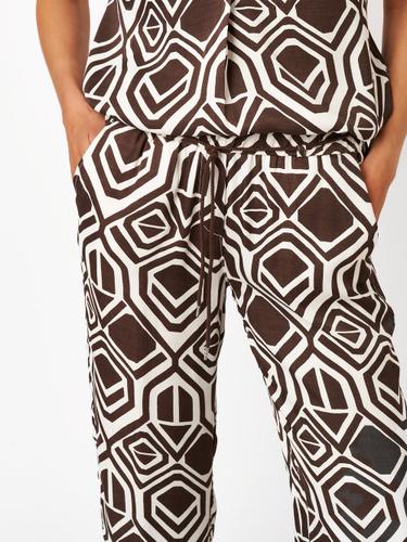 Pia Wide Chic 7/8 44 - Coffee