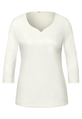 Shirt mit Herzausschnitt