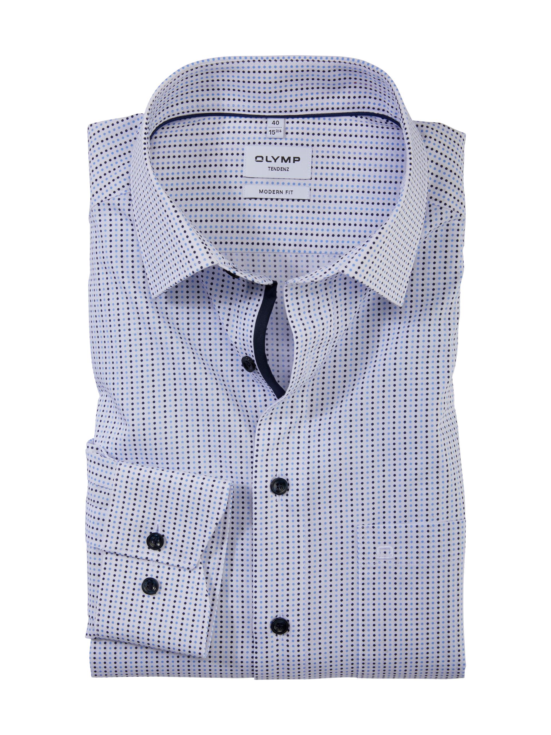 OLYMP Tendenz 46 modern fit - Bleu