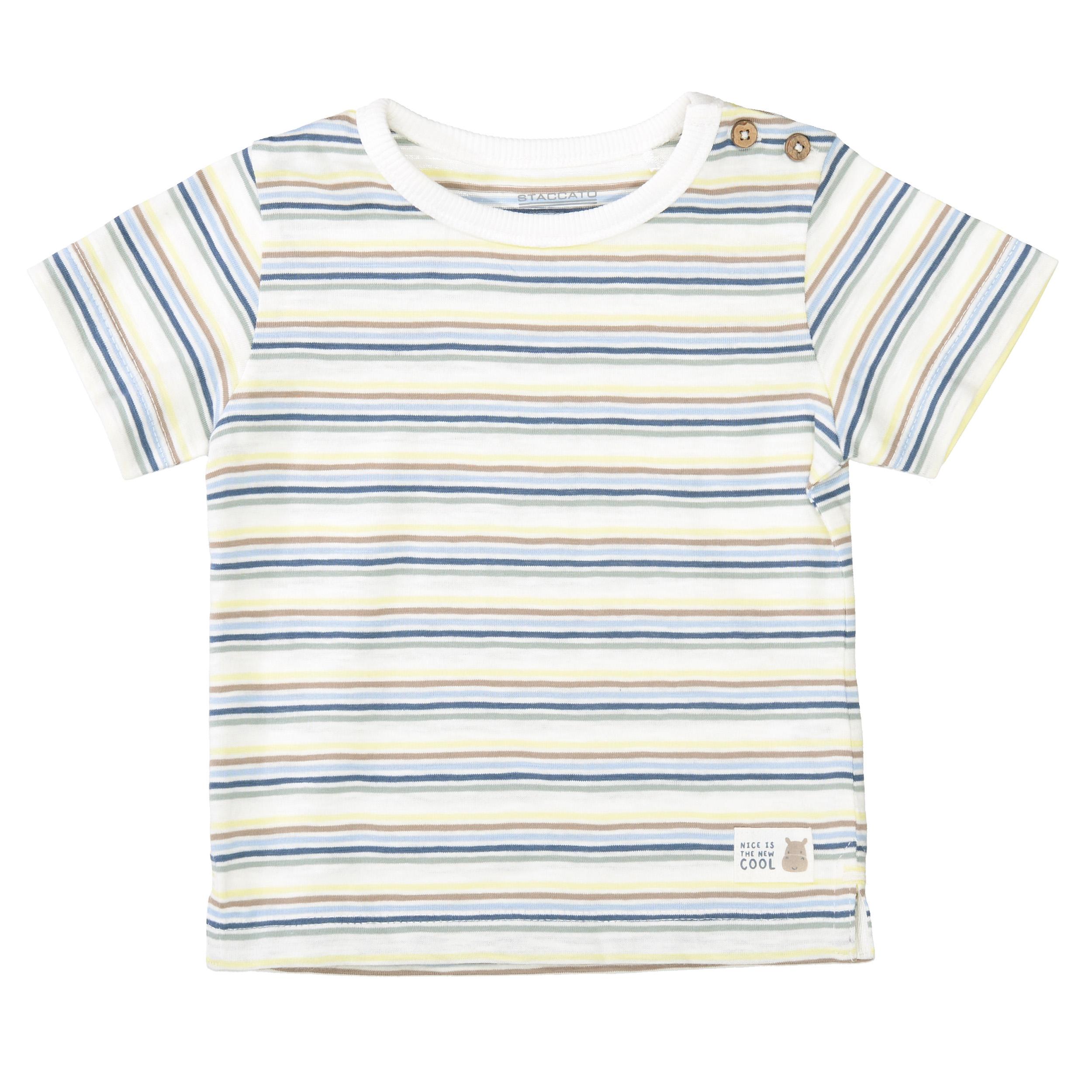 Kn.-T-Shirt 68 - Multicol.str.