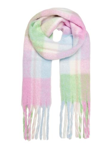 KOGNAYA CHECK SCARF ACC ONE SIZE - Absinthe Green