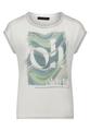 Blusenshirt 42 Lässig - Patch Cream/Green