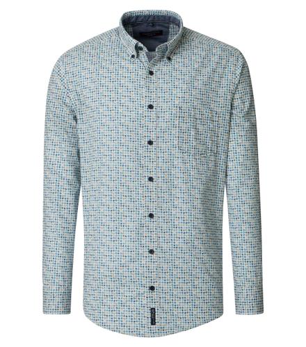 Freizeithemd XL Casual Fit - Aqua Bis Petrol