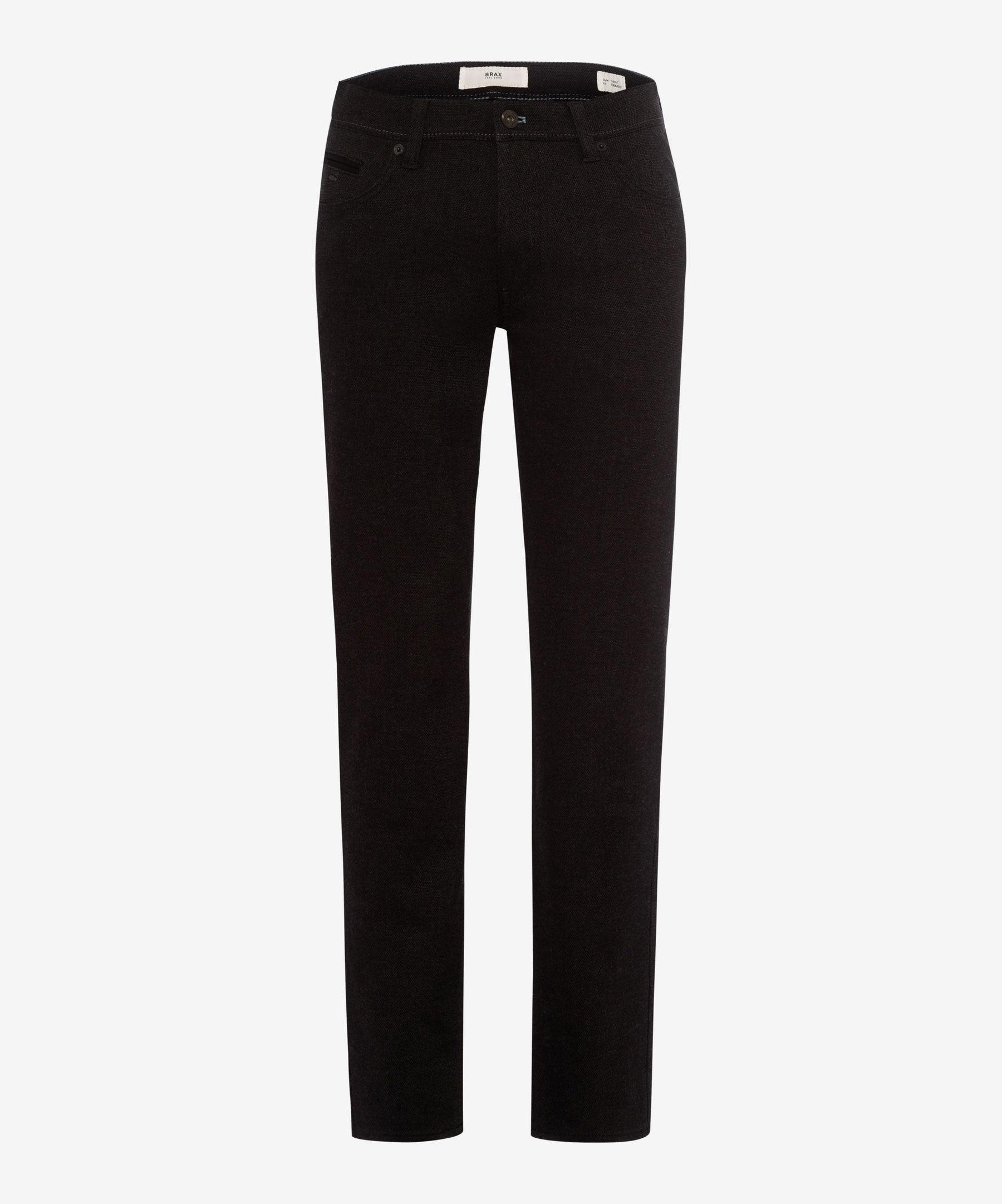 Style Cadiz 34/34 Five-Pocket-Hose, Herrenhose, Gesäßtaschen mit Stitching, Einschubtaschen vorn, Zusätzliche Coinpocket, Reißverschluss, Straight Fit, Gerader Beinverlauf, Normale Fußweite, Normale Leibhöhe - Dunkelgrau