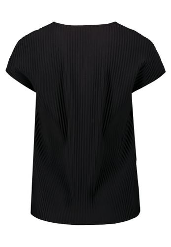 Kurzarm-Shirt M Figurumspielend - Schwarz