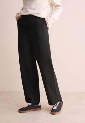 Hose mit Glitzer-Details XS/28 - Black Melange