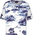 T-Shirt mit Landschaftsdruck