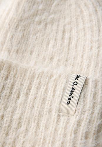 Federgarn Beanie One size - Lucid White