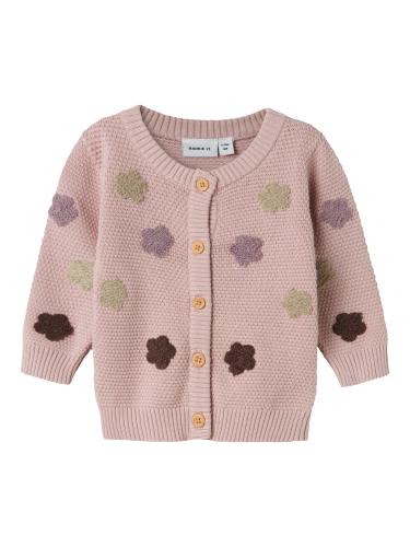 NBFNYNNA LS KNIT CARD 74 Normal geschnitten - Burnished Lilac