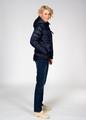 Steppjacke, Kapuze, 1/1-Arm 44 - Marine