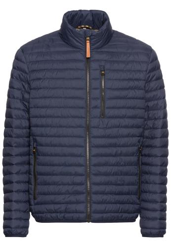 Quilted jacket made from recycled polyamide