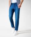 Style Cadiz 33/32 Five-Pocket-Jeans, Aufgesetzte Gesäßtaschen, Einschubtaschen vorn, Verdeckter Reißverschluss, Gerader Schnitt, Normale Leibhöhe, Straight Fit, Normale Fußweite - Regular Blue Used