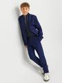 JJEJAXON JERSEY TROUSER NOOS JNR 128 Slim Fit - Medieval Blue