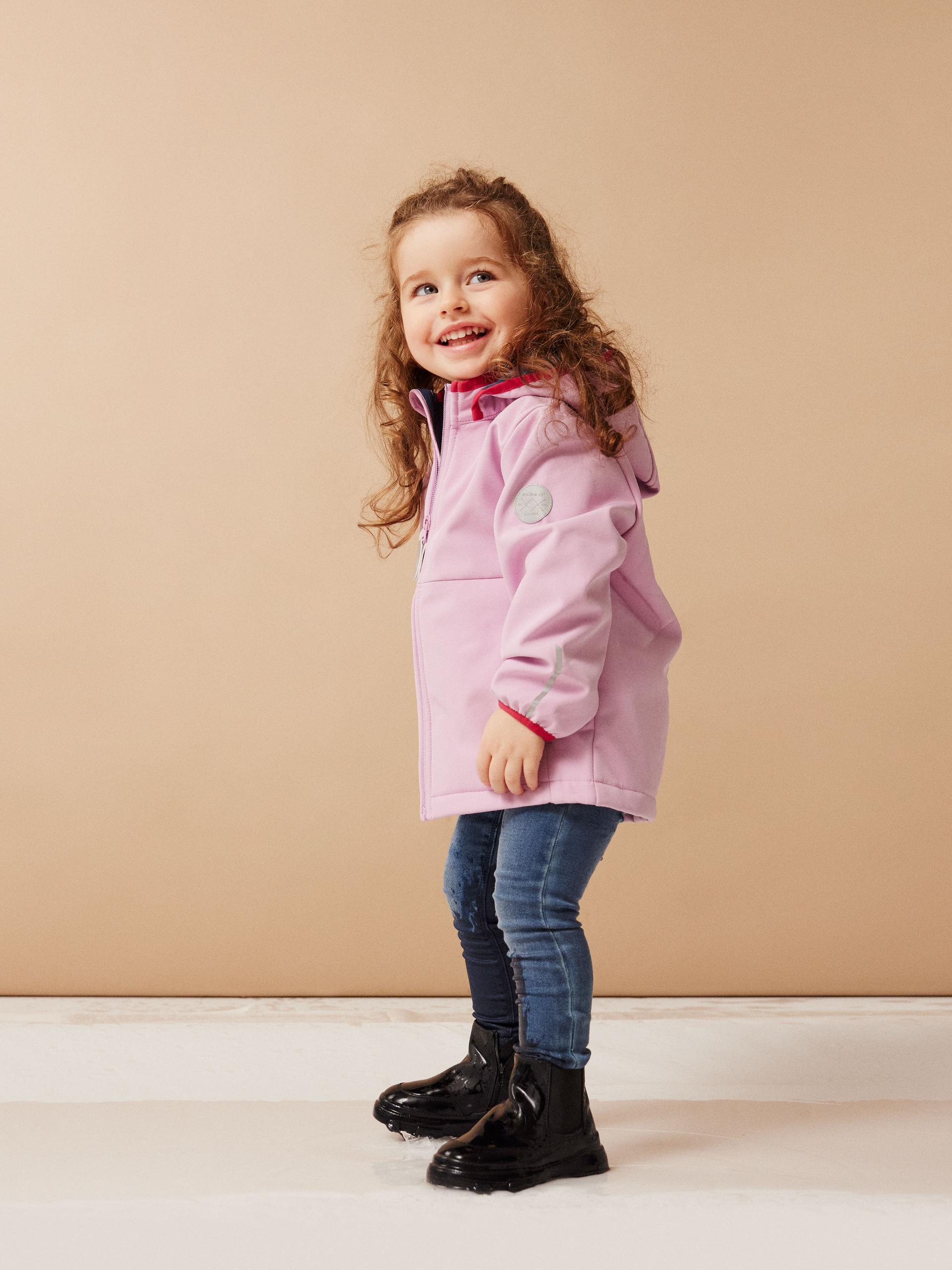 NMFMALTA SOFTSHELL JACKET 2FO NOOS 104 - Lilac Chiffon