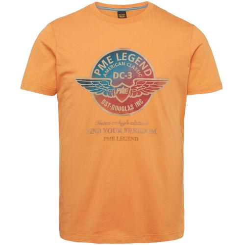 Short sleeve r-neck single jersey digital print XXXL Regular Fit - Amberglow