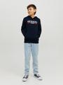 JJECORP LOGO SWEAT HOOD PLAY4 NOOS JNR 176 Normal geschnitten - Navy Blazer