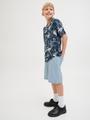 JJITONY JJORIGINAL SHORTS SQ 738 JNR 140 Locker geschnitten - Blue Denim