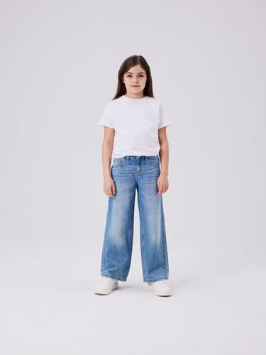 NKFROSE WIDE JEANS 5529-BE NOOS 104 Weiter Beinschnitt - Medium Blue Denim