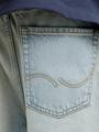 JJIRON JJORIGINAL SHORTS SQ 214 SN JNR 170 Baggy Fit - Blue Denim