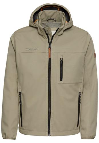Softshell Jacke aus recyceltem Polyester
